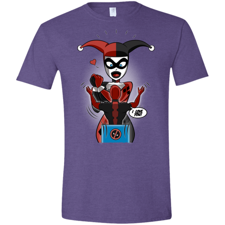 T-Shirts Heather Purple / S Harley & Pool Men's Semi-Fitted Softstyle