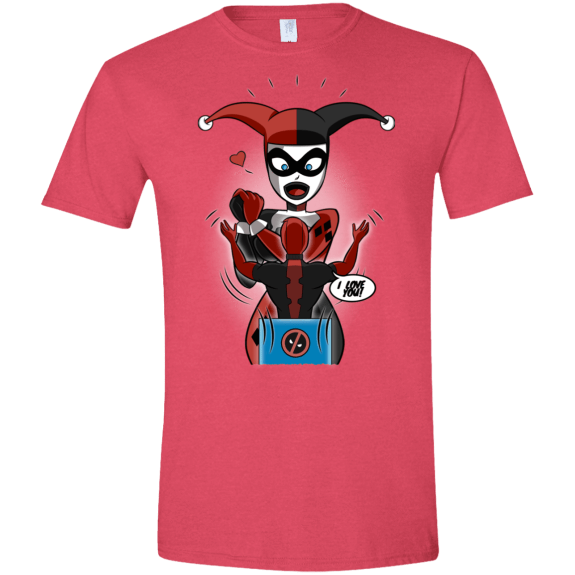 T-Shirts Heather Red / S Harley & Pool Men's Semi-Fitted Softstyle