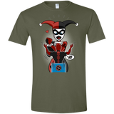 T-Shirts Military Green / S Harley & Pool Men's Semi-Fitted Softstyle