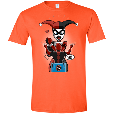 T-Shirts Orange / S Harley & Pool Men's Semi-Fitted Softstyle