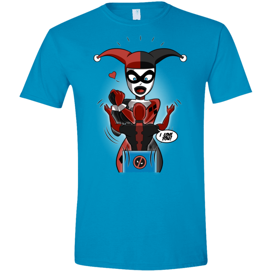 T-Shirts Sapphire / S Harley & Pool Men's Semi-Fitted Softstyle