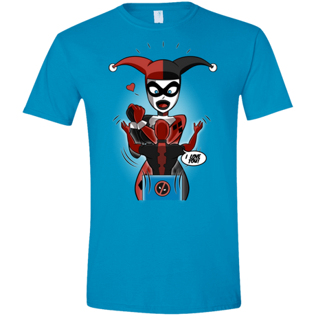 T-Shirts Sapphire / S Harley & Pool Men's Semi-Fitted Softstyle