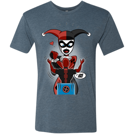 T-Shirts Indigo / S Harley & Pool Men's Triblend T-Shirt