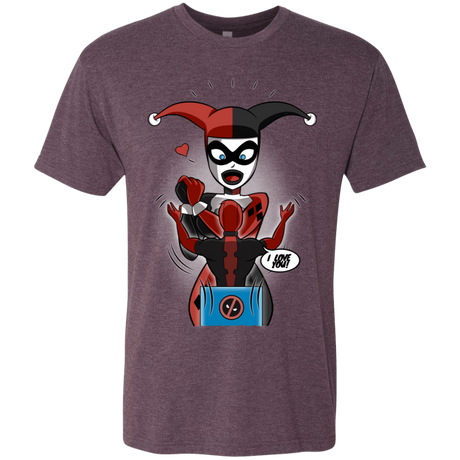 T-Shirts Vintage Purple / S Harley & Pool Men's Triblend T-Shirt