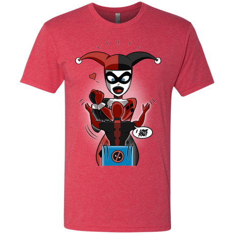 T-Shirts Vintage Red / S Harley & Pool Men's Triblend T-Shirt