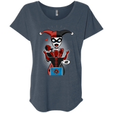 T-Shirts Indigo / X-Small Harley & Pool Triblend Dolman Sleeve