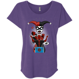 T-Shirts Purple Rush / X-Small Harley & Pool Triblend Dolman Sleeve