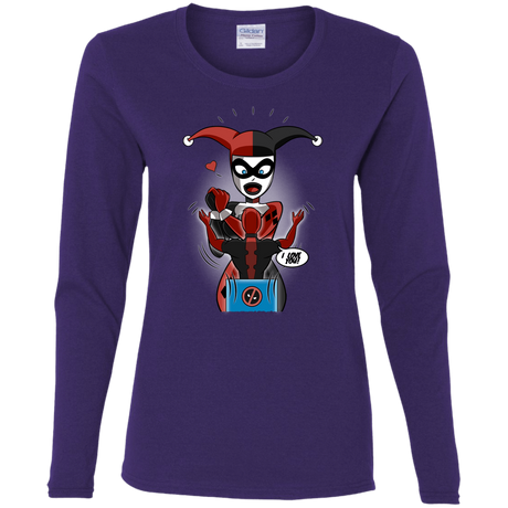 T-Shirts Purple / S Harley & Pool Women's Long Sleeve T-Shirt