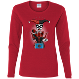 T-Shirts Red / S Harley & Pool Women's Long Sleeve T-Shirt