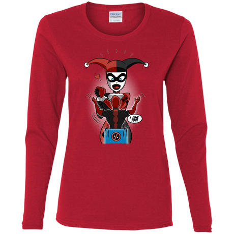 T-Shirts Red / S Harley & Pool Women's Long Sleeve T-Shirt