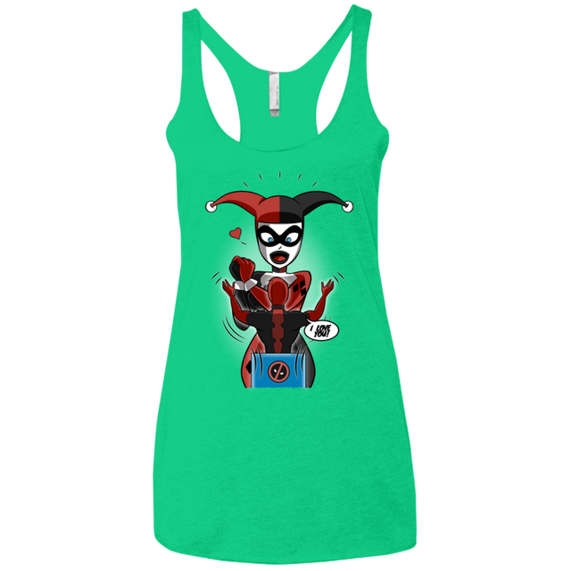 T-Shirts Envy / X-Small Harley & Pool Women's Triblend Racerback Tank