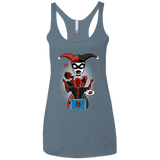 T-Shirts Indigo / X-Small Harley & Pool Women's Triblend Racerback Tank