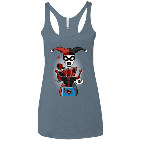 T-Shirts Indigo / X-Small Harley & Pool Women's Triblend Racerback Tank
