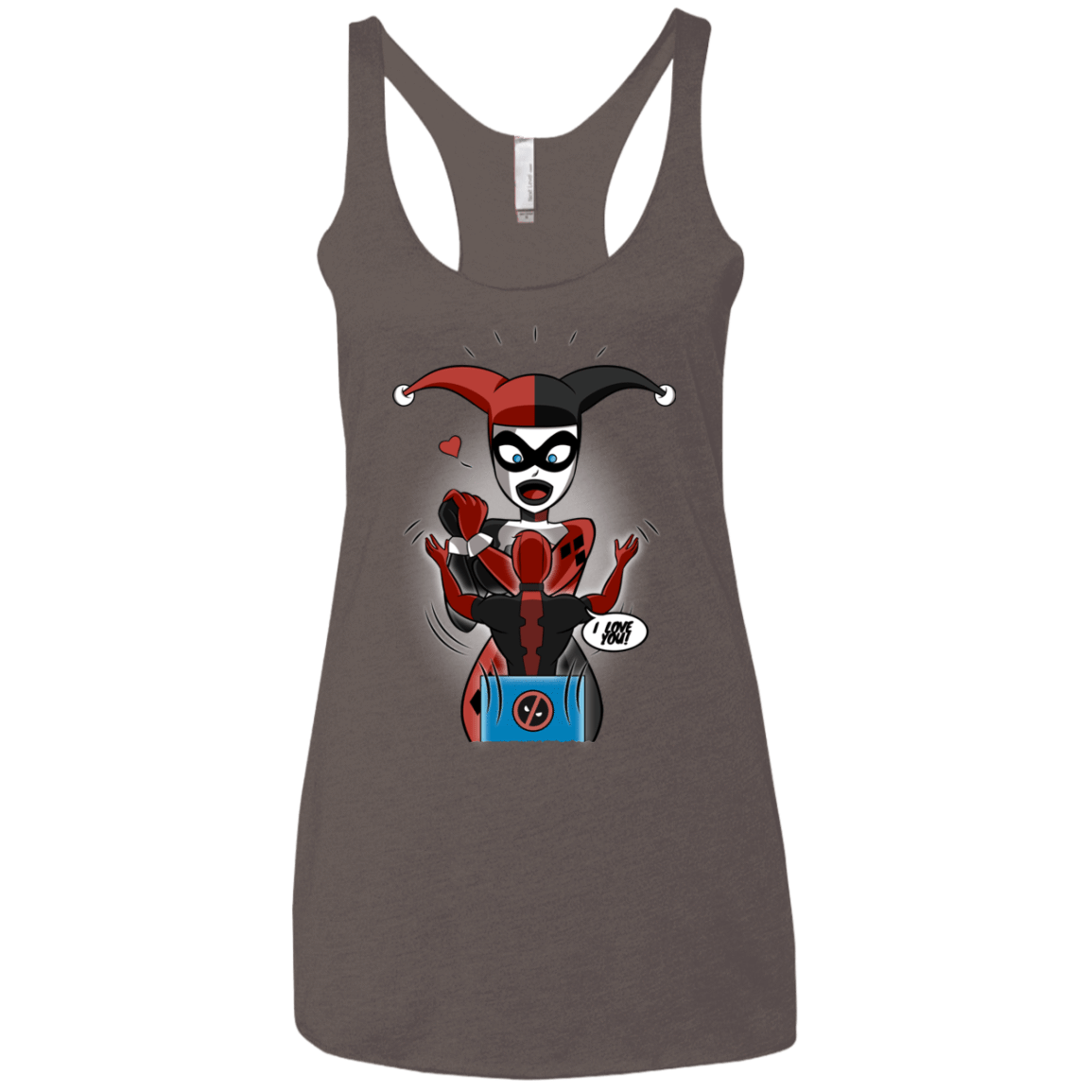 T-Shirts Macchiato / X-Small Harley & Pool Women's Triblend Racerback Tank