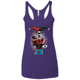 T-Shirts Purple Rush / X-Small Harley & Pool Women's Triblend Racerback Tank