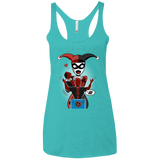 T-Shirts Tahiti Blue / X-Small Harley & Pool Women's Triblend Racerback Tank