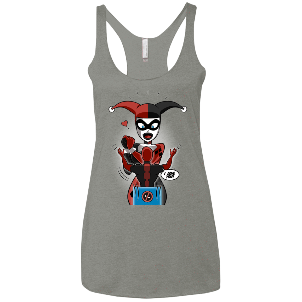 T-Shirts Venetian Grey / X-Small Harley & Pool Women's Triblend Racerback Tank
