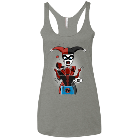 T-Shirts Venetian Grey / X-Small Harley & Pool Women's Triblend Racerback Tank