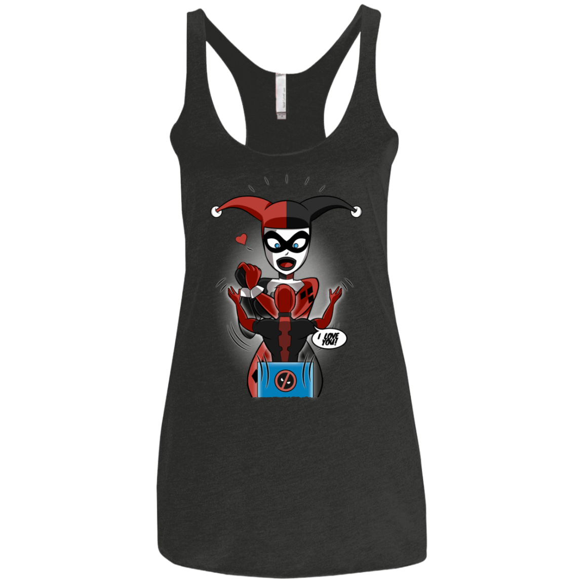 T-Shirts Vintage Black / X-Small Harley & Pool Women's Triblend Racerback Tank