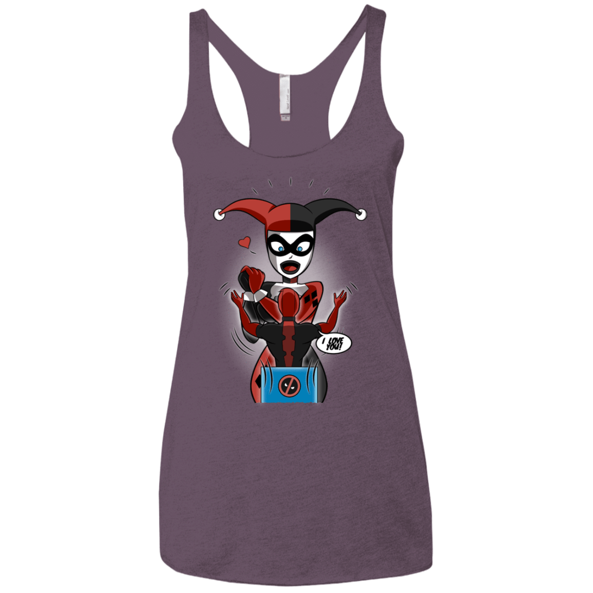 T-Shirts Vintage Purple / X-Small Harley & Pool Women's Triblend Racerback Tank
