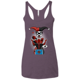 T-Shirts Vintage Purple / X-Small Harley & Pool Women's Triblend Racerback Tank