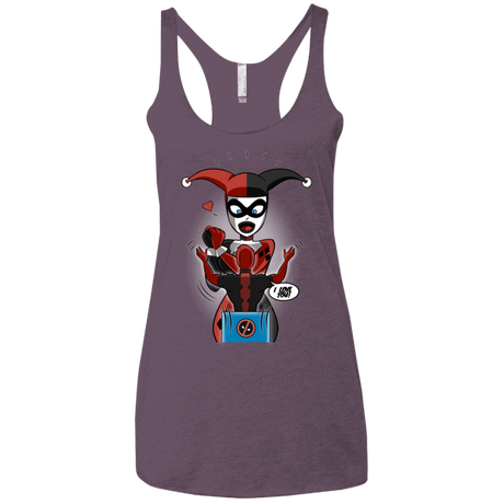 T-Shirts Vintage Purple / X-Small Harley & Pool Women's Triblend Racerback Tank