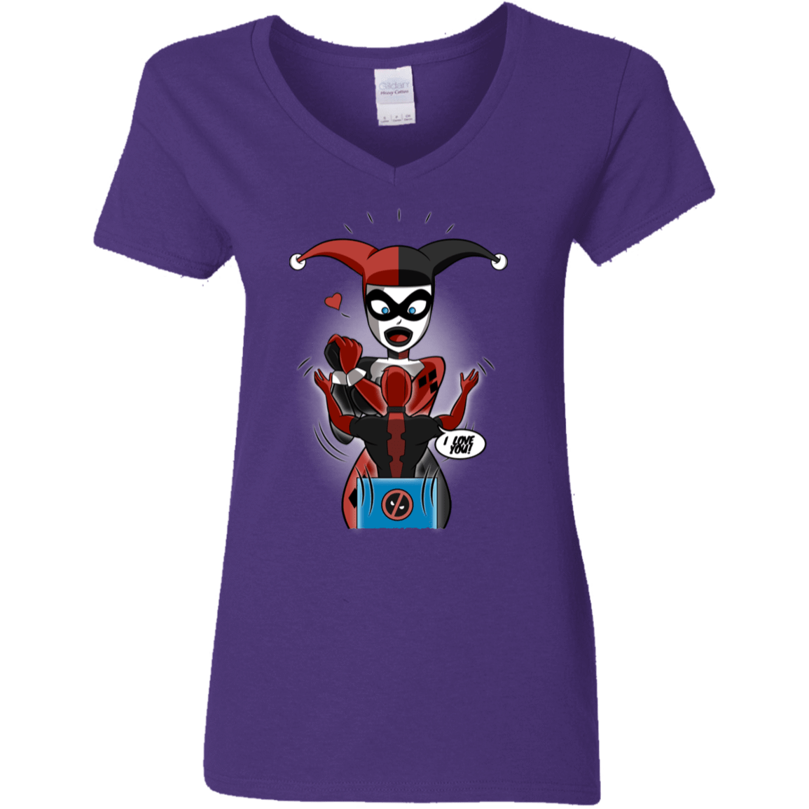 T-Shirts Purple / S Harley & Pool Women's V-Neck T-Shirt