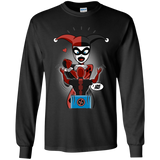 T-Shirts Black / YS Harley & Pool Youth Long Sleeve T-Shirt