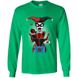 T-Shirts Irish Green / YS Harley & Pool Youth Long Sleeve T-Shirt