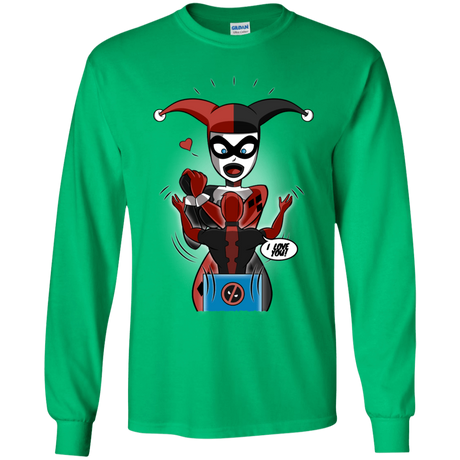 T-Shirts Irish Green / YS Harley & Pool Youth Long Sleeve T-Shirt