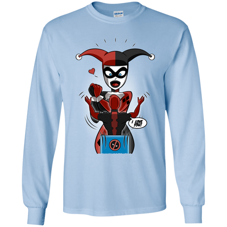 T-Shirts Light Blue / YS Harley & Pool Youth Long Sleeve T-Shirt