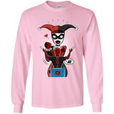 T-Shirts Light Pink / YS Harley & Pool Youth Long Sleeve T-Shirt