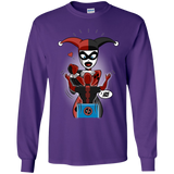 T-Shirts Purple / YS Harley & Pool Youth Long Sleeve T-Shirt