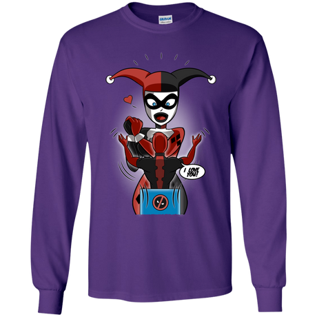 T-Shirts Purple / YS Harley & Pool Youth Long Sleeve T-Shirt