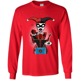 T-Shirts Red / YS Harley & Pool Youth Long Sleeve T-Shirt