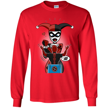 T-Shirts Red / YS Harley & Pool Youth Long Sleeve T-Shirt
