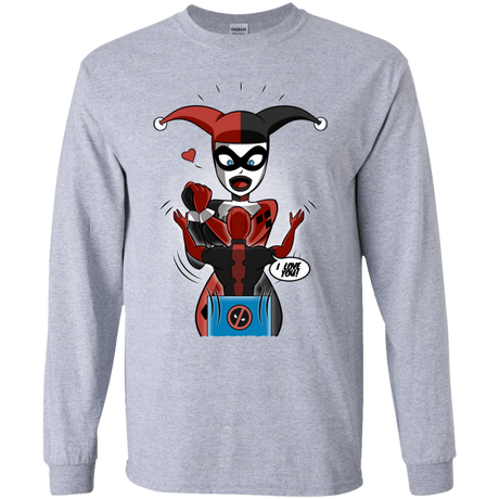 T-Shirts Sport Grey / YS Harley & Pool Youth Long Sleeve T-Shirt