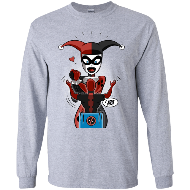 T-Shirts Sport Grey / YS Harley & Pool Youth Long Sleeve T-Shirt