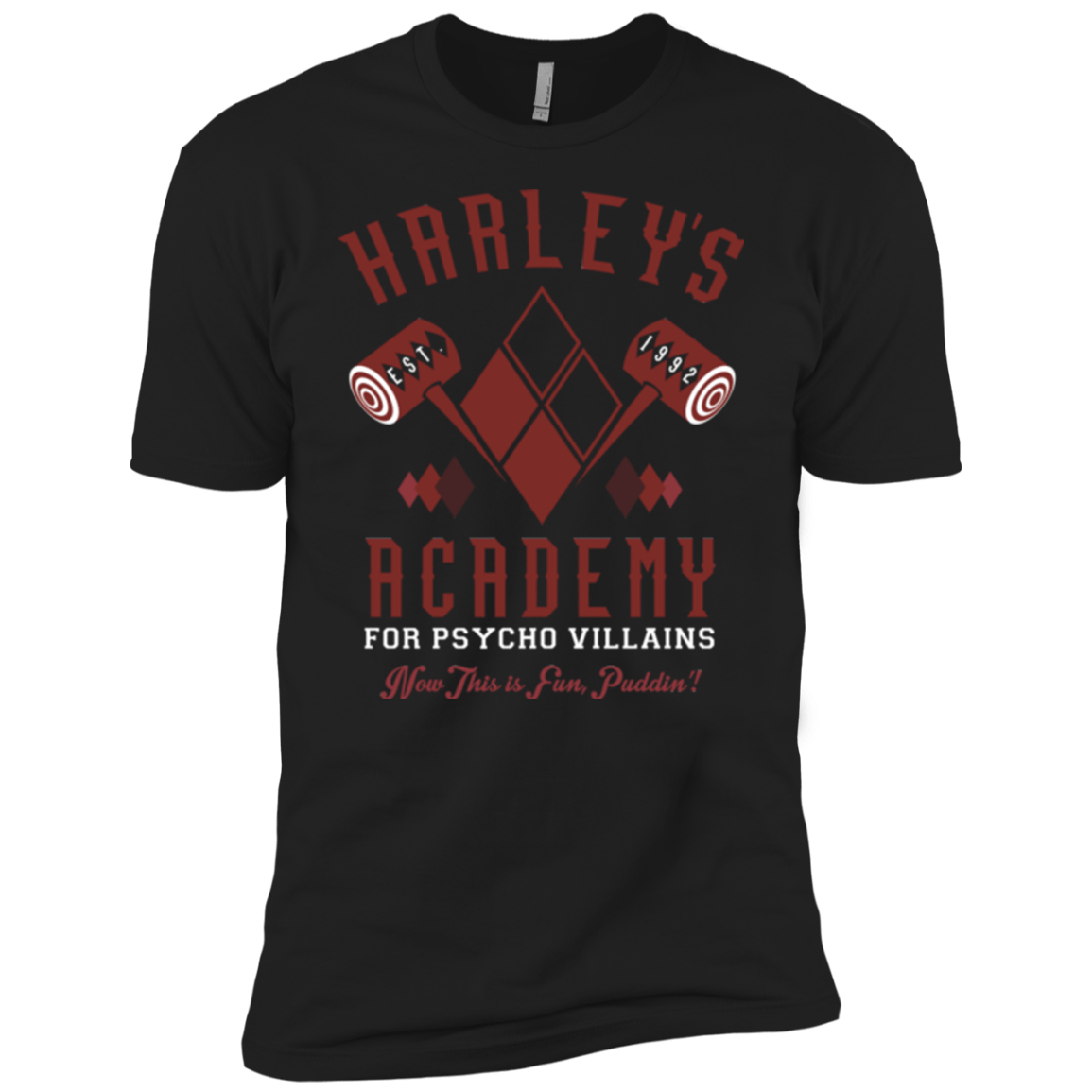 T-Shirts Black / YXS Harley's Academy Boys Premium T-Shirt