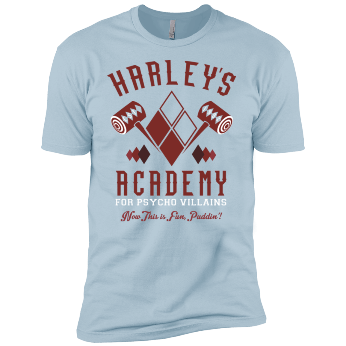 T-Shirts Light Blue / YXS Harley's Academy Boys Premium T-Shirt