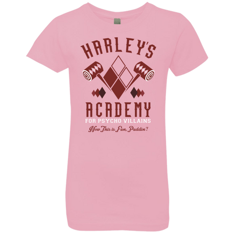 T-Shirts Light Pink / YXS Harley's Academy Girls Premium T-Shirt