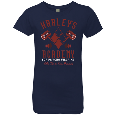 T-Shirts Midnight Navy / YXS Harley's Academy Girls Premium T-Shirt