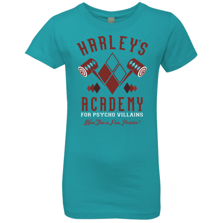 T-Shirts Tahiti Blue / YXS Harley's Academy Girls Premium T-Shirt