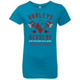 T-Shirts Turquoise / YXS Harley's Academy Girls Premium T-Shirt