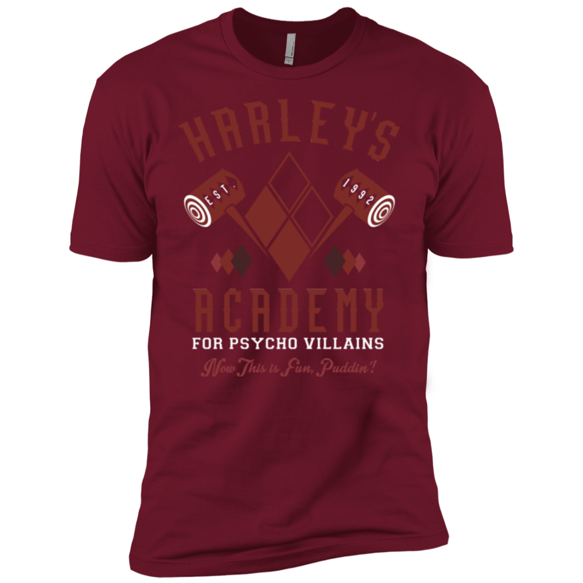 T-Shirts Cardinal / X-Small Harley's Academy Men's Premium T-Shirt