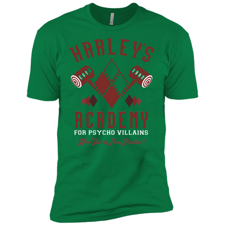 T-Shirts Kelly Green / X-Small Harley's Academy Men's Premium T-Shirt