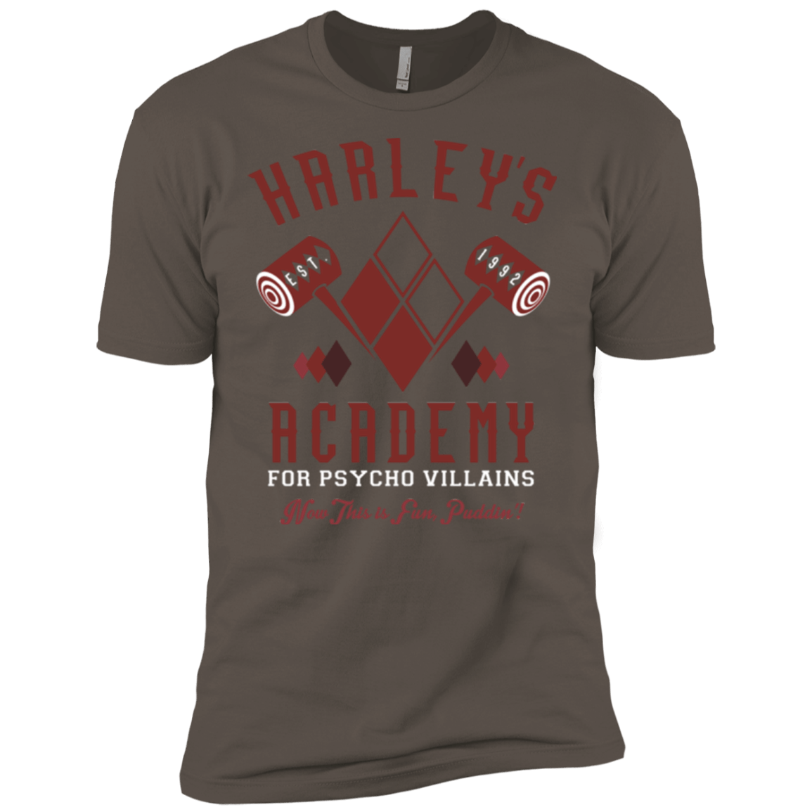 T-Shirts Warm Grey / X-Small Harley's Academy Men's Premium T-Shirt
