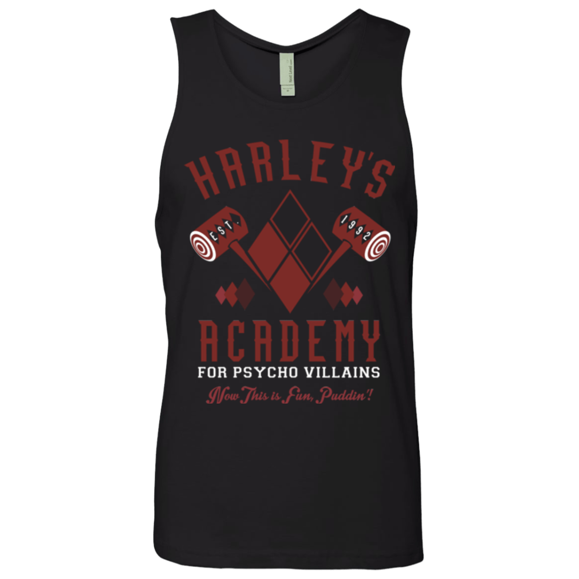 T-Shirts Black / Small Harley's Academy Men's Premium Tank Top