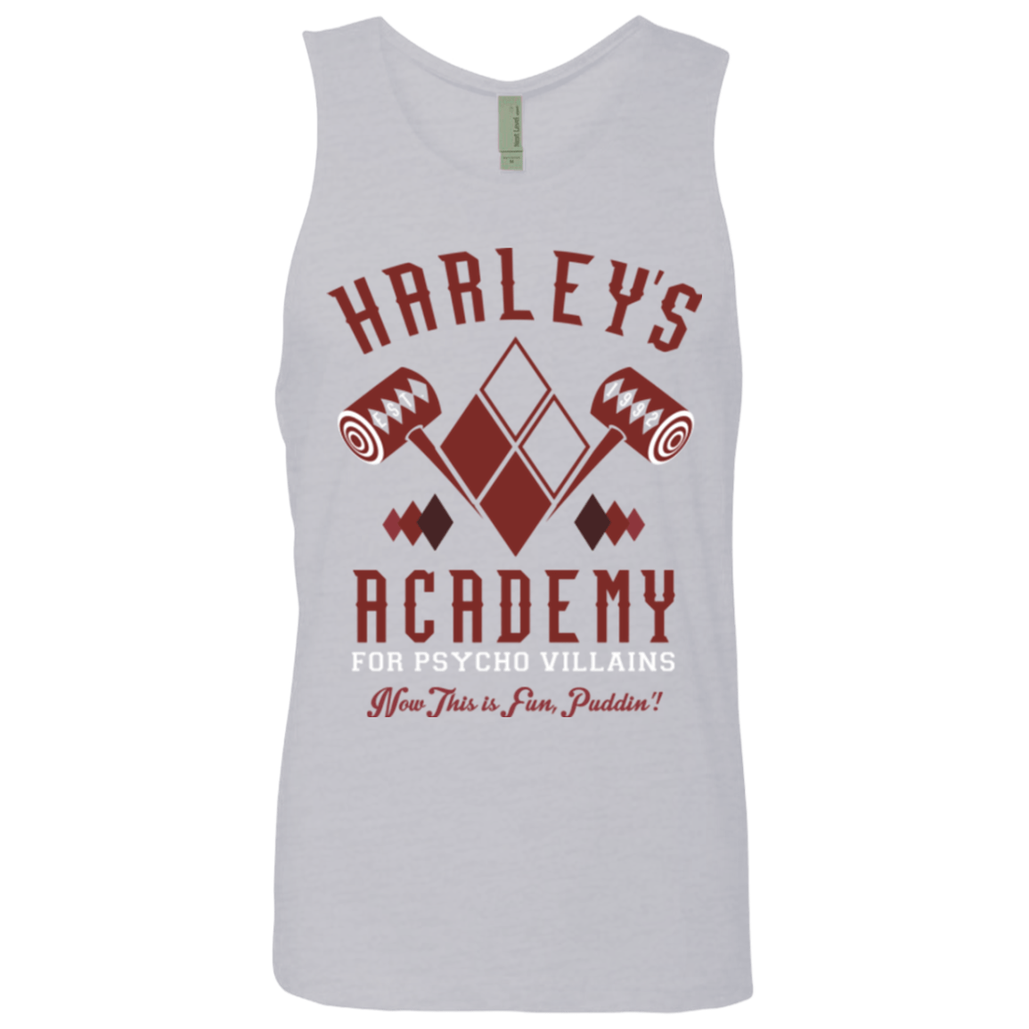 T-Shirts Heather Grey / Small Harley's Academy Men's Premium Tank Top