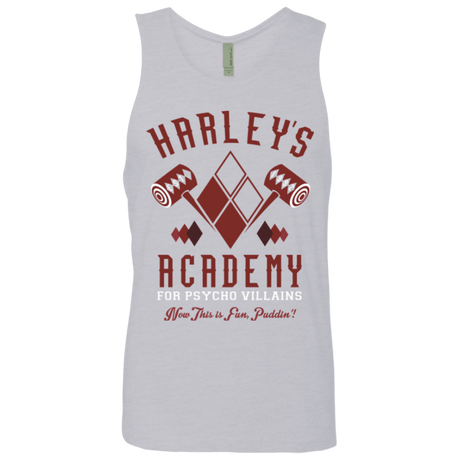 T-Shirts Heather Grey / Small Harley's Academy Men's Premium Tank Top